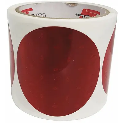 ORALITE Reflective Tape: Construction/Emergency Vehicles/Trucks and Trailers, Red - Vehicle Reflective Decals