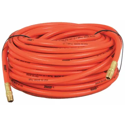 CONTINENTAL Air Hose: 12 7/10 mm Hose Inside Dia., Orange - TPE Bulk Air Hoses with TPE Cover