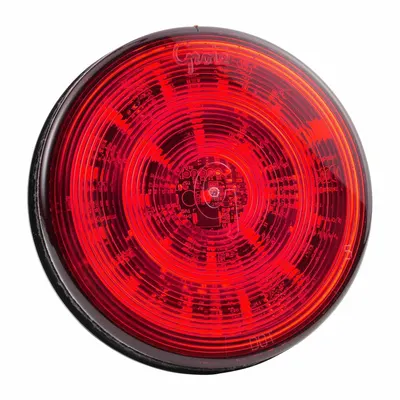 GROTE Strobe Light: Strobe, Red, 3/4 in Overall Wd, 3/4 in Overall Ht, LED - Vehicle Perimeter Flashing Warning Lights