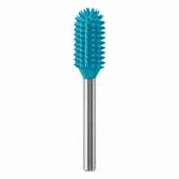 DREMEL Carving Bit: Foam/Plastic/Rubber/Wood, Carving Bit, Ball, Stainless Steel, 1/8 in Shank Dia (MPN 9954)