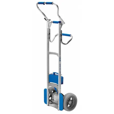 WESCO General Purpose Hand Truck: 300 lb Cap, Flow-Back, Aluminum, 10 in, Pneumatic - Corrosion-Resistant Electric Stair-Climbing Hand Trucks Without Nose Plate