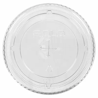 DART Disposable Cold Cup Lid: For 12 oz_16 oz_20 oz_24 oz_26 oz Cup Capacity, Straw Slot - Flat Straw Slot Lids