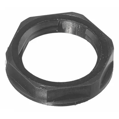 HUBBELL WIRING DEVICE-KELLEMS Low Profile Cord Connector Locknuts: Nylon, NPT - Cable Grip Lock Nuts
