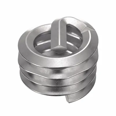 HELI-COIL Helical Insert: Tanged Tang Style, Screw-Locking, #8-32 Thread Size - Screw-Locking Tanged Helical Inserts