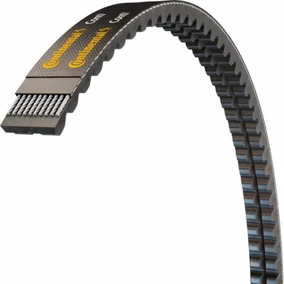 CONTINENTAL V-Belt: 2/3VX335-A, 2 Ribs, 34.7 in Outside Lg, 3/4 in Top Wd - 3VX Section Banded V-Belts