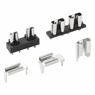 LITTELFUSE Fuse Clip: PCB Through Hole Mounting, 30 A Max Current - PCB-Mounted Clips for Automotive Blade Fuses