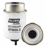 BALDWIN FILTERS Fuel Filter: Cartridge, 6 1/16 in Overall Lg, 3 3/16 in Outside Dia, Cellulose (MPN BF9808-D)