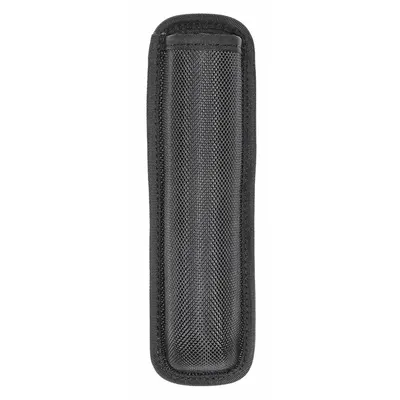 HEROS PRIDE Baton Holder: Black, Nylon, Ballistic, 8 in x 2 1/4 in - Duty Equipment Pouches