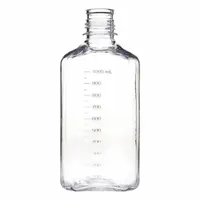 Plastic Lab Media & Roller Bottles - Plastic Lab Media Bottles: PETG, 33.81 fl oz Capacity - oz (MPN 137-5213-FLS)