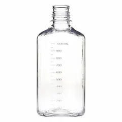 PETG Lab Media Bottle, 33.81 fl oz, Graduated, Colorless