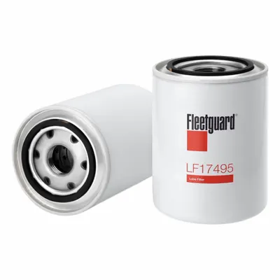 FLEETGUARD Automotive Oil Filter: B40056, LF17495, 7 11/16 in Overall Ht - Spin-On Oil Filters