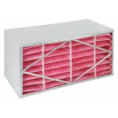OEM Rigid Cell Air Filter: 12 in x 24 in x 12 in, Fiberglass, No Header - MERV 9 Rigid Cell Air Filters