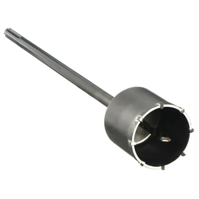 DEWALT Core Center Bit: SDS Max Shank, 4 in Core Dia, 22 in Overall Lg - One-Piece SDS-Max Core Bits