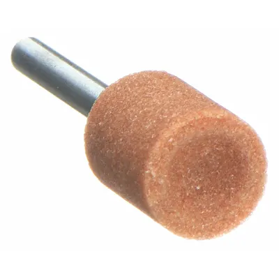 DREMEL Abrasive Point: Cylinder, 3/8 in Head Wd, 1 1/2 in Head Lg, 1 Pieces - Abrasive Points for Rotary Tools