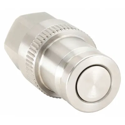 PARKER Hydraulic Quick Connect Hose Coupling: 3/8 in Coupling Size - 71 Series Hydraulic Quick-Connect Coupling Plugs