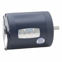 LEESON General Purpose Motor: C-Face Mount, Totally Enclosed Non-Ventilated, 1/2 hp, 230/460V AC (MPN 110144.00)