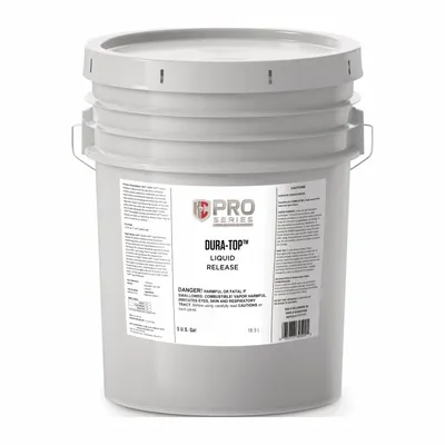 H&C Concrete Resurfacer: Dura-Top, Petroleum Distillate, 5 gal Container Size - Concrete Resurfacers
