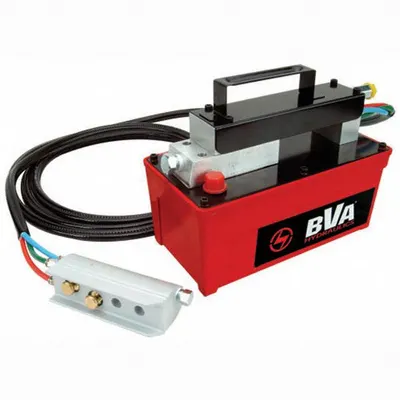 BVA HYDRAULICS Hydraulic Pump: 10,000 psi Max. Op Pressure, 0.4 gal Reservoir Capacity - Low-flow Air-Operated Hydraulic Pump Units