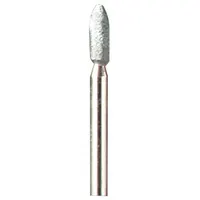 DREMEL Abrasive Point: Tapered, 1/8 in Head Wd, 1 1/2 in Head Lg, 1 Pieces, Silicon Carbide (MPN 83322)