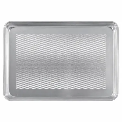 CRESTWARE Sheet Pan: Sheet Pan Pan, One Quarter Sheet Pan Size, Aluminum, Uncoated - Sheet Pans