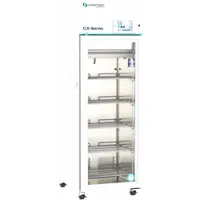 COREPOINT SCIENTIFIC Lab Refrigerator: 23 cu ft, Upright, 1°C to 10°C, 36 3/8 in Overall Dp, Glass (MPN CPS-HC-PLD-23-TS)