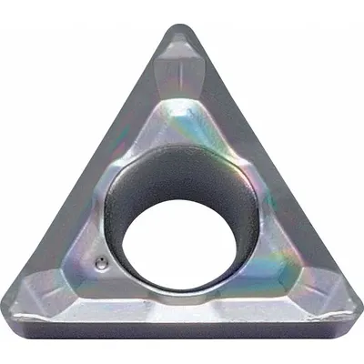 KYOCERA Triangle Turning Insert,DLC Carbide (MPN TPGT2205APPDL010) - Triangle (T) Indexable Turning Inserts