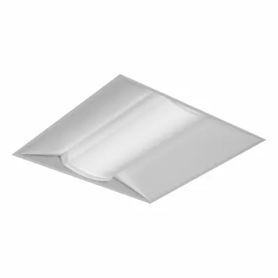 DAYBRITE Recessed Troffer: 2 ft Lg, 2 ft Wd, 3,800 lm, 4000K, 33 W, 120 to 277V AC - 2 ft. x 2 ft. LED Center-Basket Troffers