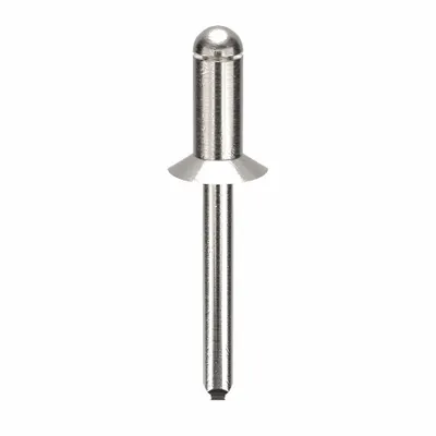 OEM Blind Rivet,1 44/53" L,0.188" dia,PK100: Inch, 1 53/64 in Overall Lg, 1/2 in Body Lg - Flush-Mount Blind Rivets