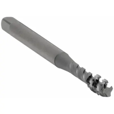OSG Spiral Flute Tap: #6-32 UNC, H2 / 2B-3B, 3 Flute - Spiral-Flute Taps for Steel & Stainless Steel