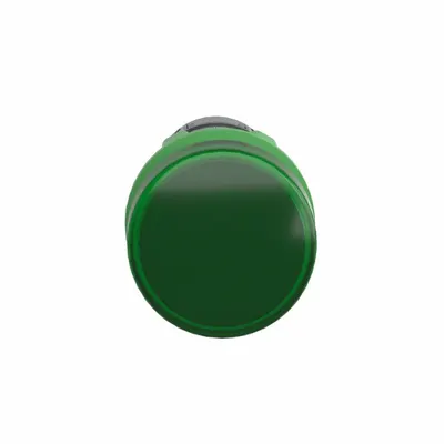 SCHNEIDER Pilot Light: 22 mm Panel Mounting Hole Dia, LED, Green - LED Indicator Pilot Lights