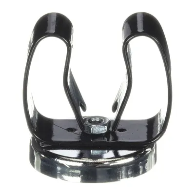 MAG-MATE Ceramic Magnets: Encased with Clip, 0.28 in Thick - Cup Ceramic Magnets