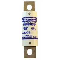 Semiconductor Fuse: A50P Series, Fast-Acting, 80 A, 500 V AC, 500 V DC DC Volt Rating (MPN A50QS80-4)