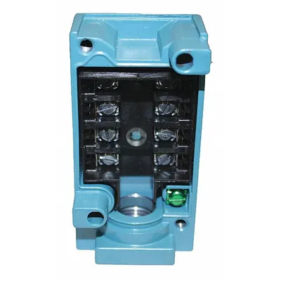 Honeywell Limit Switch Receptacle: EN50041 Body, 2 Mounting Holes, DPDT - Receptacles for Limit Switches