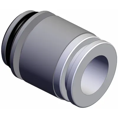 SMC Fitting: For 10 mm x 10 mm Tube OD, 14°F to 122°F - SMC Solenoid Valve Manifold Fittings