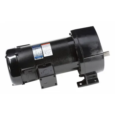 LEESON Parallel Shaft Gearmotors: Parallel, 90V DC, TEFC, 18 RPM, 1,112 in-lb Max Torque - Parallel Shaft DC Gearmotors