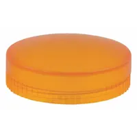 SCHNEIDER ELECTRIC Pilot Light Lens: 22 mm Panel Mounting Hole Dia, Orange, Smooth, XB4,XB5 (MPN ZBV015)