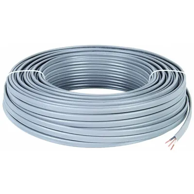 ROMEX Underground Feeder Cable: UF-B, 14 AWG, 2 Conductors, Black/White, 250 ft Overall Lg - UF-B Underground Feeder Cables