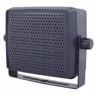 SPECO TECHNOLOGIES Extension Speaker: Powered, 2-Way, 8 ohm Impedance, 5 1/2 in Overall Wd, CBS4