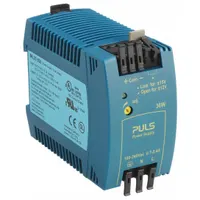 PULS DC Power Supply: DIN Rail, 36 W Output Power - Rated, 2.5 A_2.8 A Current - Output, Plastic (MPN ML30.106)