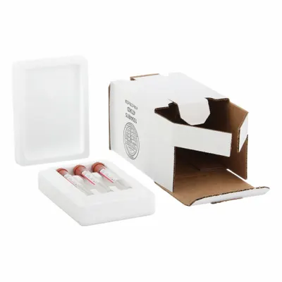 THERMOSAFE Lab Tube Mailer: White, 33 PK (MPN 473). Key specifications — Color: White. - Laboratory Shipping Kits