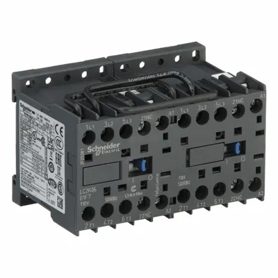 SCHNEIDER LC2K0601F7 Miniature Reversing IEC Contactor - Miniature, Reversing IEC Contactors