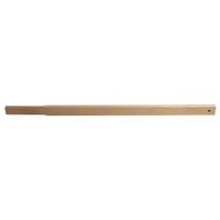 Wood handle designed as a replacement or accessory for Dayton material handling equipment. Intended for use with model 3BA27G. Suitable for manual operation in industrial and warehouse environments