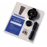 CHEM-TECH Pump Head Repair Kit: Mfr Part # KX100-BAA8, PVC, 3/8 in Tubing Connection Size