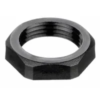 Locknut: Nylon, Metric, M20 Thread Size (MPN LNM20BPK100)