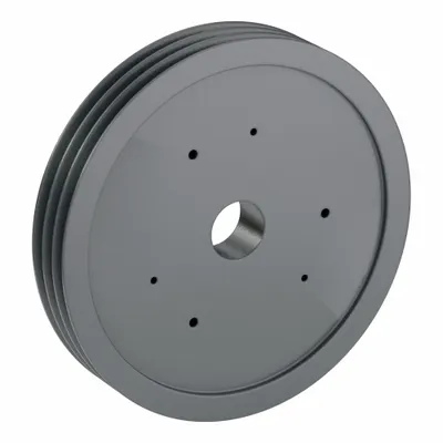 OEM V-Belt Pulley: C200 - Bushed-Bore Cast-Iron V-Belt Pulleys