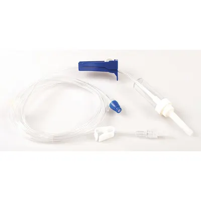 MEDSOURCE Administration Set: 83 in Overall Lg, 10 Drops - IV Sets & Starter Kits
