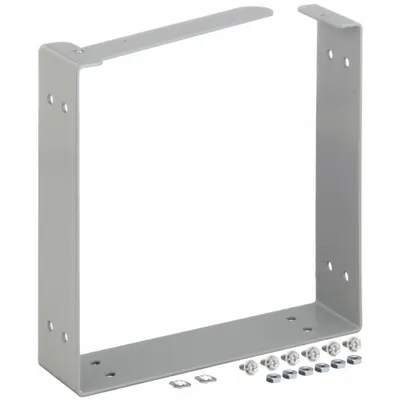 HOFFMAN Wireway U-Connector: 10 in Wd, 10 in Ht, 14 ga Gauge, 1, Without Knockouts - Connectors for Indoor Wireways
