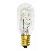GE LAMPS Incandescent Bulb: Incandescent, Candelabra Screw (E12), (T) Tubular, T7, 15T7, 120V AC (MPN 15T7C)