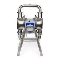 GRACO Electric Diaphragm Pump: Stainless Steel Body, Three Phase, 200-240V AC, 2 in, 29 ft Max. Head (MPN HE120-0055)