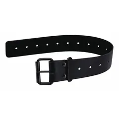 Gray rubber belt extender for 3M PAPR systems. Adds length to the waist belt for a secure fit during extended wear in industrial environments.